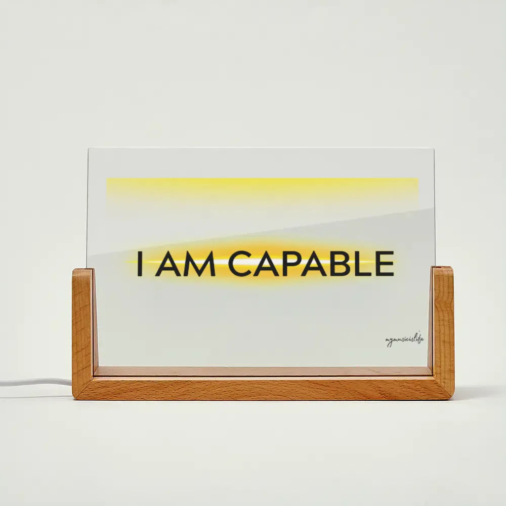 I AM CAPABLE Nightlight