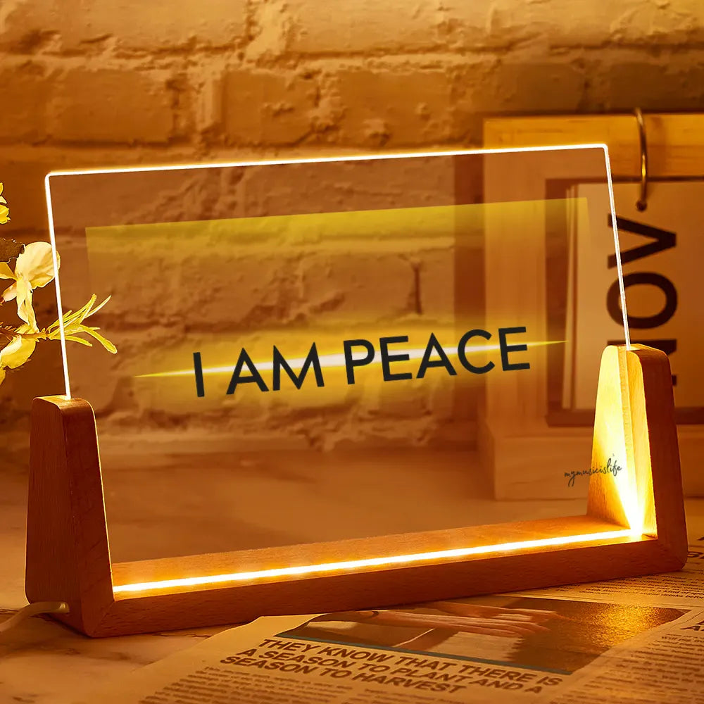 I AM PEACE Nightlight