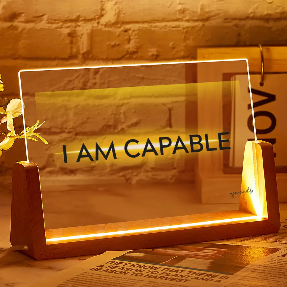 I AM CAPABLE Nightlight
