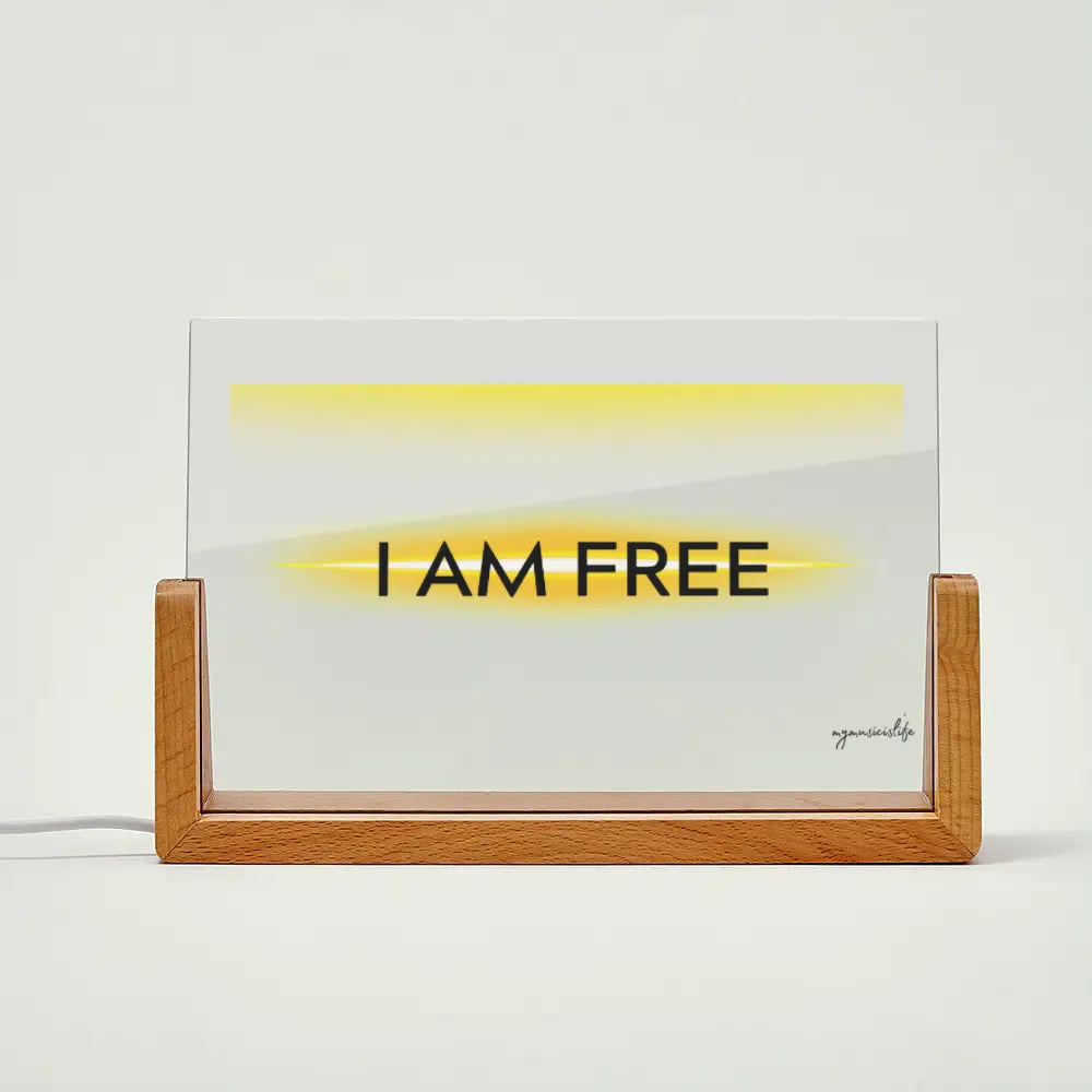 I AM FREE Nightlight