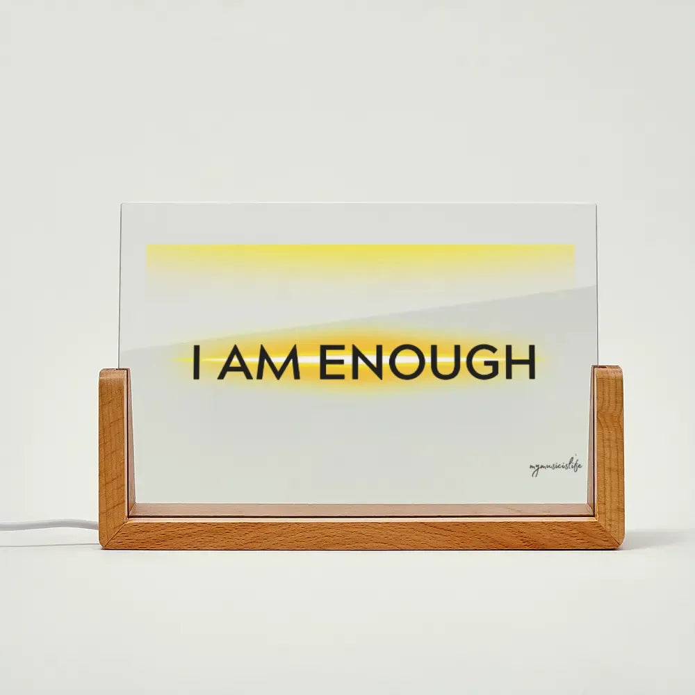 I AM ENOUGH Nightlight