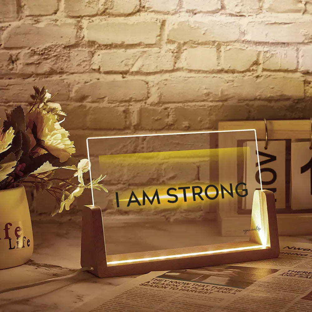 I AM STRONG Nightlight