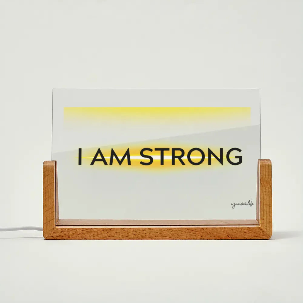 I AM STRONG Nightlight