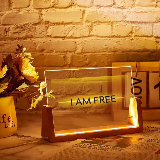 I AM FREE Nightlight