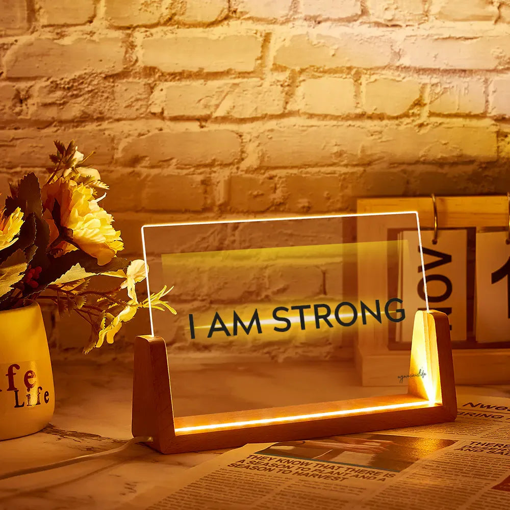 I AM STRONG Nightlight